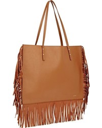 Maiyet Fringed Sia Tote Colorless