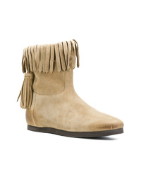 Twin-Set Fringed Ankle Boots