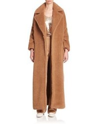 Max Mara Jesone Faux Fur Teddy Bear Coat