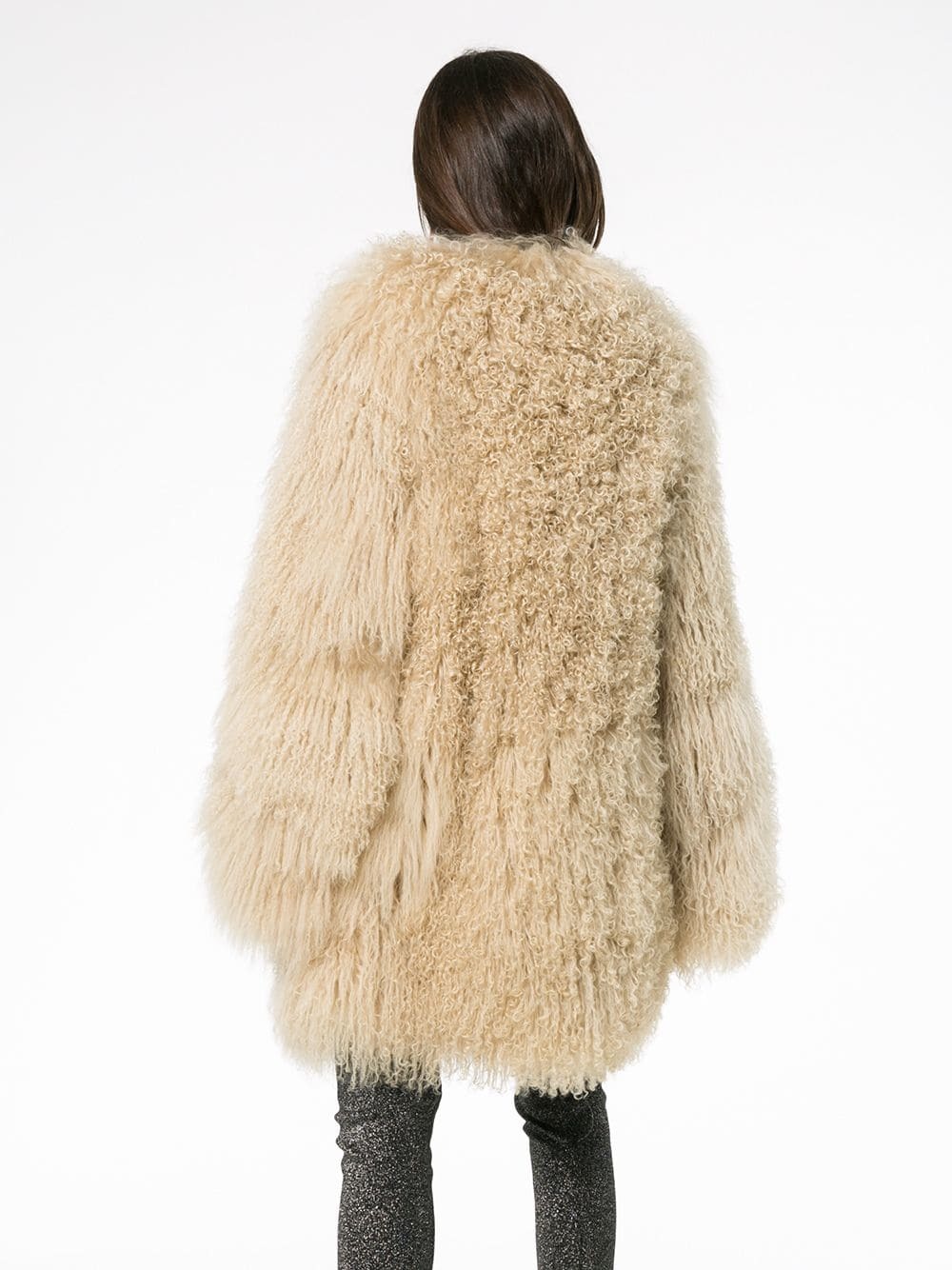 Mongolian Lamb Fur Coat Winter | Mongolian Lamb Fur Coat Medium - Women  Real Sheep - Aliexpress