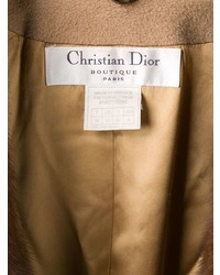 Christian Dior Vintage Fur Lapel Coat