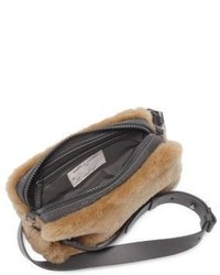 Brunello Cucinelli Beaver Fur Crossbody Bag
