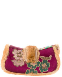 Christian Dior Embroidered Clutch