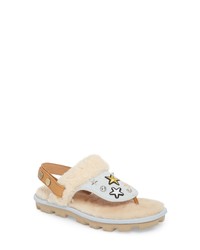 UGG Patch It Slingback Sandal With Genuine
