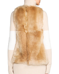 Fendi Shearling Fur Vest
