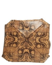Givenchy Pyramid Leather Shoulder Bag Beige