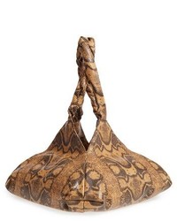Givenchy Pyramid Leather Shoulder Bag Beige