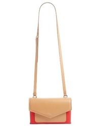 Givenchy Duetto Bicolor Leather Flap Crossbody Bag