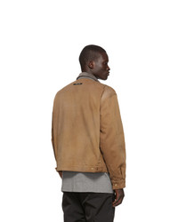 Fear Of God Brown Canvas Work Jacket