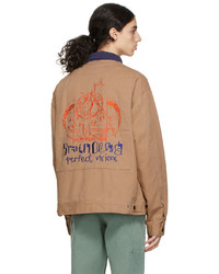 Brain Dead Brown Perfect Visions Jacket