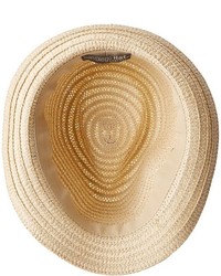 San Diego Hat Company Ubf1018 Solid Paper Braid Fedora With Ribbon Trim Fedora Hats