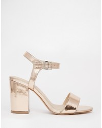 Asos Collection Holloway Wide Fit Heeled Sandals