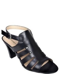Adrienne Vittadini Senna High Heel Leather Sandals