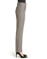 Armani Collezioni Herringbone Slim Pants
