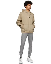 McQ Beige Relaxed Hoodie