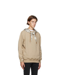 Opening Ceremony Brown Scarf Hoodie