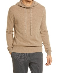 Ted Baker London Cashmere Hoodie In Beige At Nordstrom