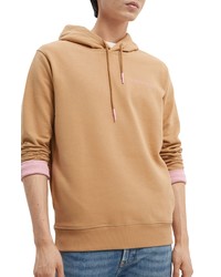 Scotch & Soda Organic Cotton Hoodie In 4542 Graceland Sand At Nordstrom