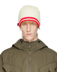 Undercover Off White Striped Beanie