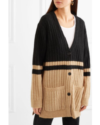 By Malene Birger Congoe Striped Knitted Cardigan