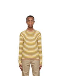 Marni Beige Striped Sweater