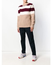 Calvin Klein 205W39nyc Striped Chunky Sweater