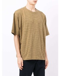 YMC Triple Striped Organic Cotton T Shirt