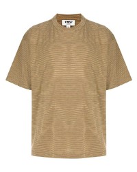 YMC Triple Striped Organic Cotton T Shirt
