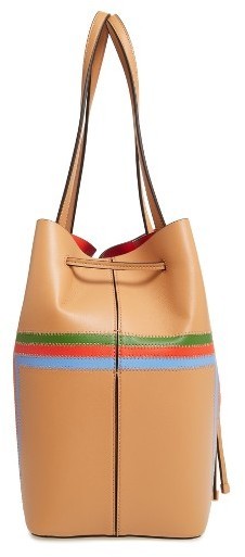 Tory burch block sale t drawstring tote