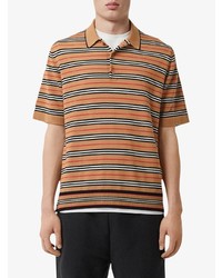 Burberry Stripe Knit Polo Shirt