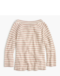 J.Crew Relaxed Boatneck Sweater In Stripe