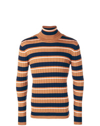Barena Striped Turtleneck Sweater
