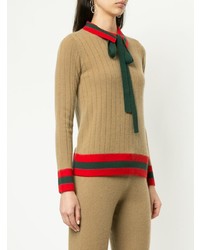 Madeleine Thompson Tie Neck Sweater