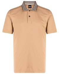 BOSS Contrasting Collar Polo Shirt