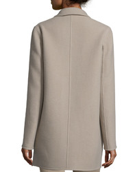 Ralph Lauren Collection Addison Open Front Jacket Taupe