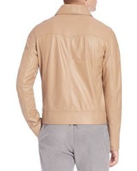 Tomas Maier Leather Blouson Jacket