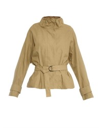 Isabel Marant Oury Belted Cotton Blend Jacket