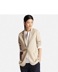 Uniqlo Soft Jersey Long Jacket