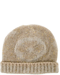 Louis Vuitton Bonnet Beanie Monogram Glitter Wool Blend XXL - ShopStyle Hats