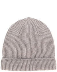 Canali Ribbed Knit Beanie
