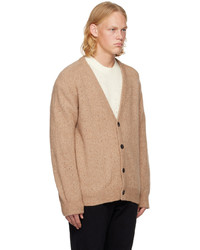 Helmut Lang Tan Oversized Cardigan