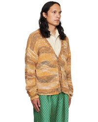 Karu Research Yellow Ly Dyed Cardigan