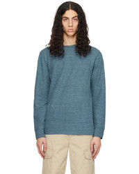 Vince Blue Thermal T Shirt