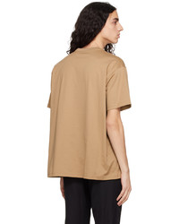 Burberry Brown Oversized T Shirt