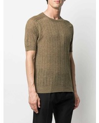 Roberto Collina Short Sleeve Knit T Shirt