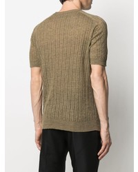 Roberto Collina Short Sleeve Knit T Shirt