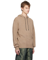 RtA Beige Oversized Hoodie