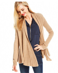 Charter Club Ribbed Cashmere Duster Cardigan