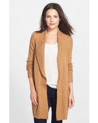 Caslon Shawl Collar Open Cardigan