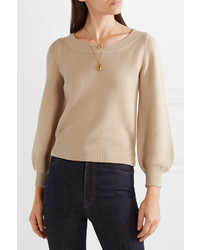 Co Silk And Tton Blend Sweater